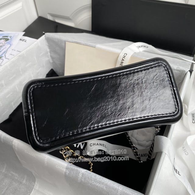 Chanel女包 香奈兒專櫃爆款Gabrielle流浪背包  Chanel金銀鏈條復古背包 94485  djc4101